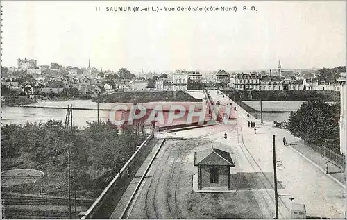 Ansichtskarte AK Saumur (M et L) Vue Generale (Cote Nord)