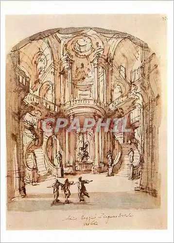 Cartes postales moderne Victoria and Albert Museum Stage Design for the Theatre of Cardinal Ottobiniin