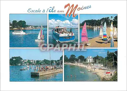 Cartes postales moderne Escale a l'Ile aux Moines