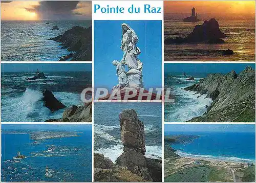 Cartes postales la Pointe du Raz (Finistere) Couleurs de Bretagne