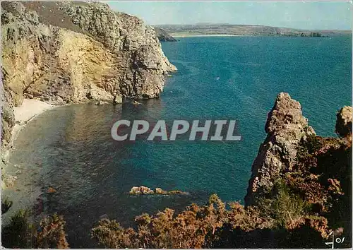 Cartes postales Falaises de Morgat et de l'Aber la Bretagne en Couleurs