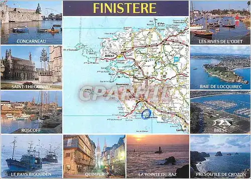 Cartes postales Finistere les Sites Touristiques Couleurs de Bretagne