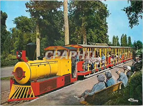 Cartes postales Parc Floral de la Source a Orleans (Loiret) le Petit Train