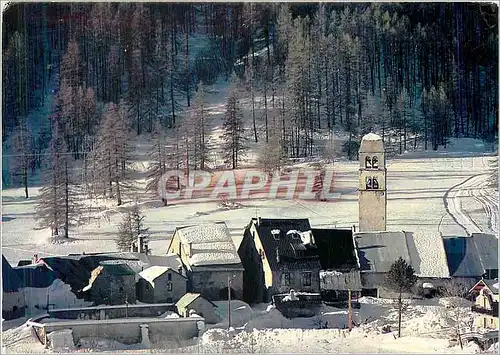 Moderne Karte Serre Chevalier Villeneuve la Salle Monetier les Bains