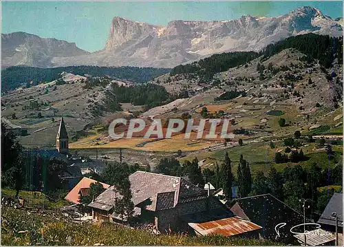 Cartes postales moderne Saint Etienne en Devoluy (1263m) le Pic de Bure (Alt 2712m) les Hautes Alpes