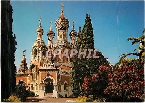 Cartes postales moderne Nice l'Eglise Russe