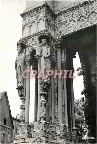 Cartes postales moderne Chartres (Eure et Loir) la Cathedrale Portail Nord