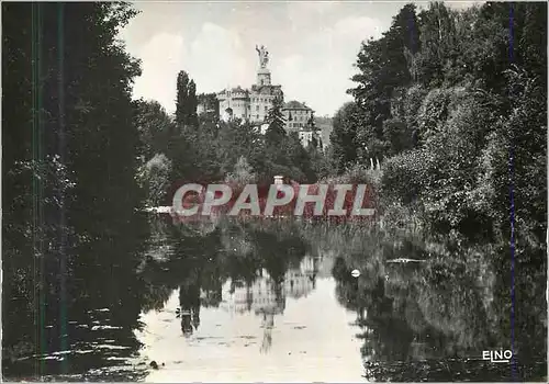 Moderne Karte le Rocher d'Espaly pres Le Puy (Haute Loire)