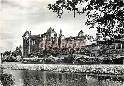 Moderne Karte Solesmes (Sarthe) l'Abbaye