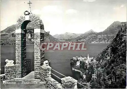 Cartes postales moderne Varenna Vu de l'Eremo