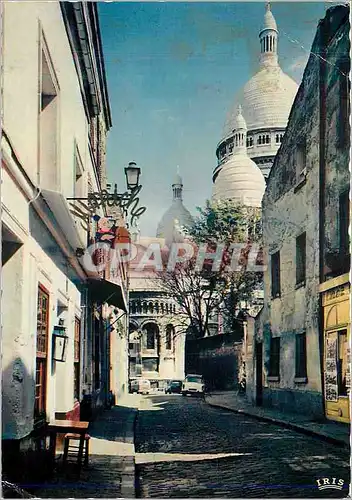 Moderne Karte Paris Rue du Chevelier de la Barre