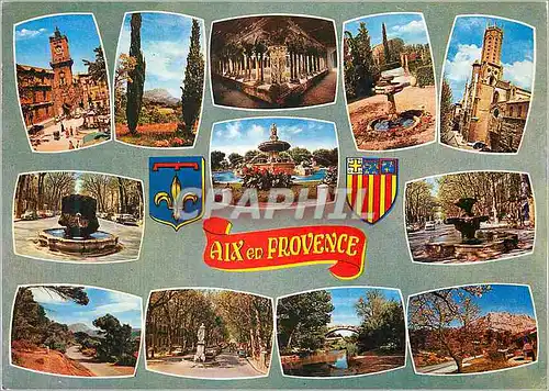 Cartes postales moderne Aix en Provence (B du R) la Cite du Roy Rene Souvenir