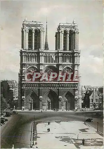 Cartes postales moderne Paris en Flanant Notre Dame et Place du Parvis