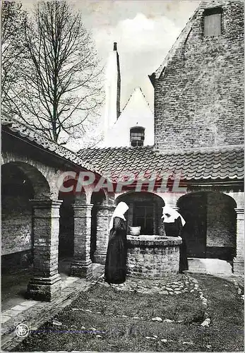 Cartes postales moderne Bruges Au Beguinage de Bruges Coin du Cloitre