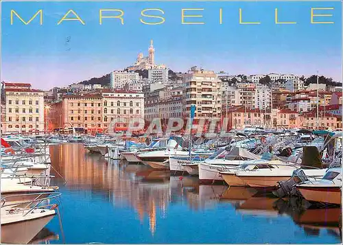 Cartes postales moderne Marseille Bateaux