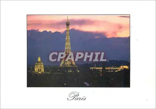 Cartes postales moderne Paris Sous le Ciel Tour Eiffel