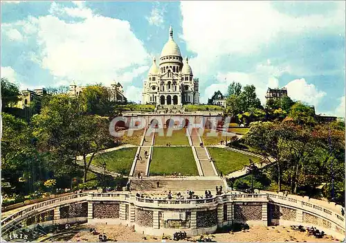 Cartes postales moderne Paris La Basilique du Sacre Coeur de Montmartre