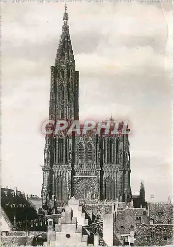 Moderne Karte Strasbourg La Cathedrale