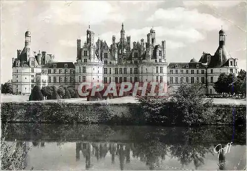 Cartes postales moderne Chambord (Loir et Cher) Chateau de la Loir Facade Nord