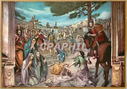 Cartes postales moderne Decollazione di S Paolo Abbazia Tre Fontaine