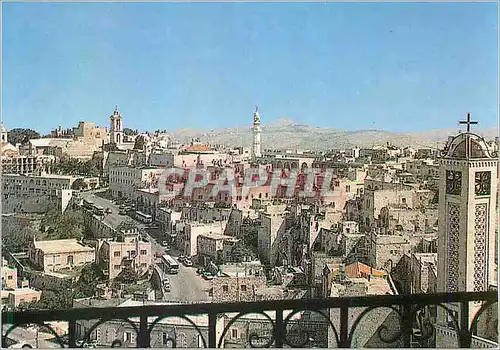 Moderne Karte Bethlehem General View