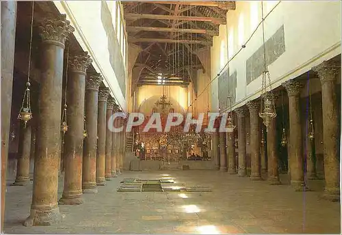 Cartes postales moderne Bethlehem Nativity Church Inside