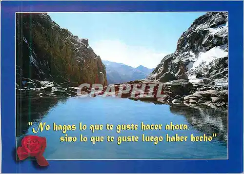 Cartes postales moderne No Hagas lo que te Guste Hacer Aora Sinio lo Que te Guste Luego Haber Hecho