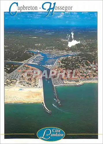 Cartes postales moderne Capbreton Hossegor (Landes) Cote Landaise Vue Aerienne
