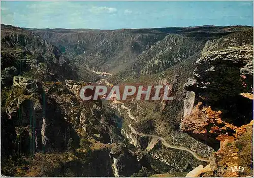 Moderne Karte Les Gorges du Tarn Le Roc des Hourtous