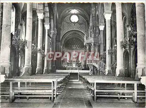 Cartes postales moderne Pelerinage de Notre Dame de la Salette Interieur de la Basilique