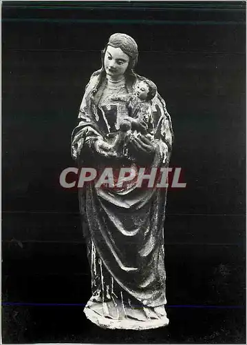 Cartes postales moderne Ronchamp (Hte Saone) Statue Miraculeuse de N D du Haul