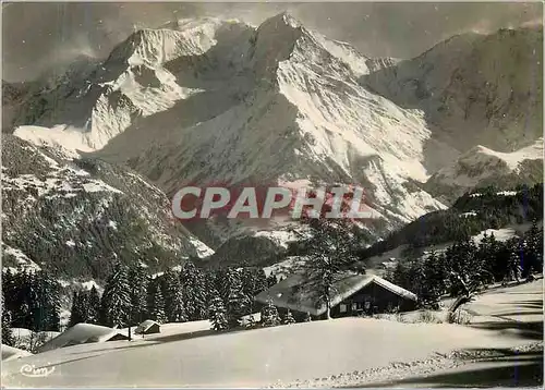 Cartes postales moderne Sports d'Hiver (Hte Savoie) Vue sur le Mont Blanc Aiguille Blonnassay et Dome de Miage