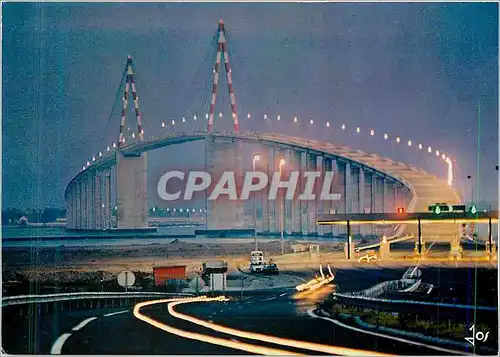 Cartes postales moderne Saint Nazaire Saint Brevin Le pont de Mindin construit sur la Loire