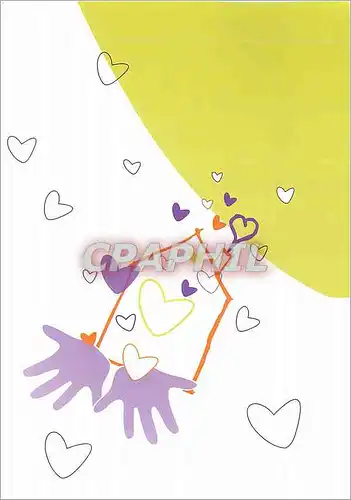 Cartes postales moderne Cette Carte sera Envoyee par la Fondation Ronald Mc Donald