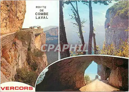 Cartes postales Laval la Route de Combe Dominant de 700m le Cours du Cholet