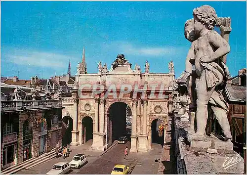 Cartes postales Nancy (Meurthe et Moselle) la Rue Here et l'Arc de Triomphe