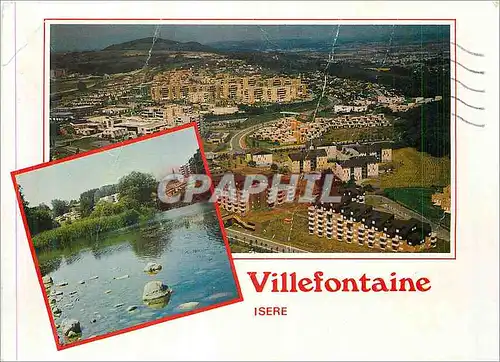 Cartes postales Villefontaine (Isere) les Roches Vues Generales