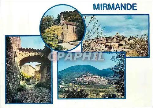 Cartes postales Mirmande (Drome) Vue Generale Vieille Rue