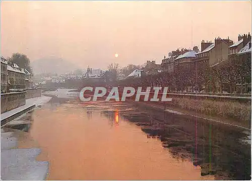 Cartes postales moderne Besancon sous la Neige (Doubs) Images de Franche Comte