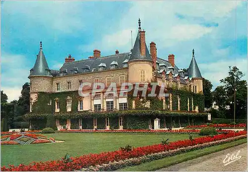 Moderne Karte Rambouillet (Yvelines) le Chateau Residence d'Ete