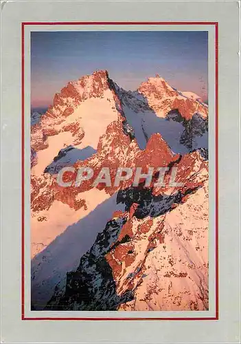 Moderne Karte Feerie sur les Alpes