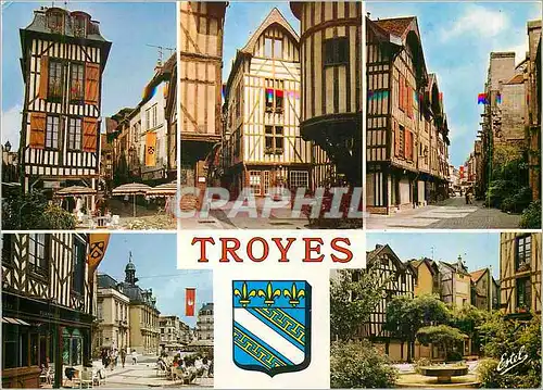 Cartes postales moderne Troyes (Aube) Capitale de la Champagne le Vieux Troyes