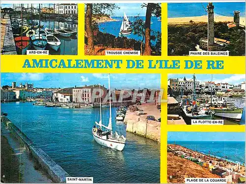 Cartes postales moderne Ile de Re (Charente Maritime) Couleurs et Lumiere de France