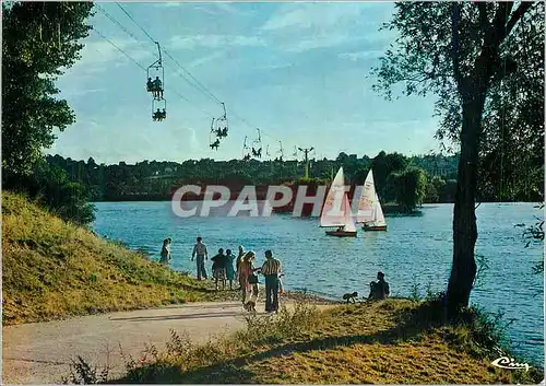 Moderne Karte Viry Chatillon (Essonne) Les Rives du Lac