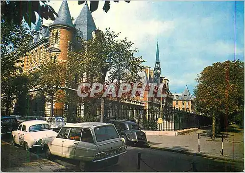 Moderne Karte Neuilly sur Seine Le Lycee Pasteur Images de France