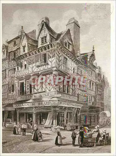 Cartes postales moderne Nantes Autrefois La Maison des Enfants Nantais place du Change