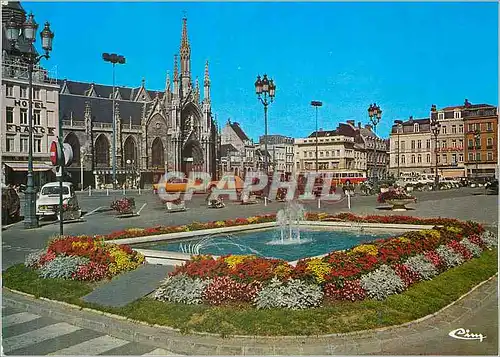 Cartes postales moderne Roubaix (Nord) Grand'PLace de Roubaix Eglise St Martin