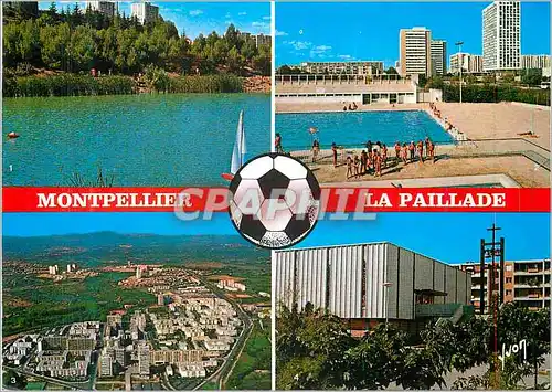 Cartes postales moderne Montpellier La Paillade (Herault) Couleurs et Lumiere de France