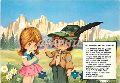 Cartes postales moderne Sul Cappello Che noi Portiamo