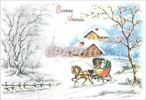 Moderne Karte Bonne Annee